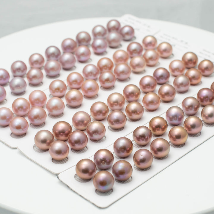 Edison 15-16mm Round Pearls Colorful 6A Pearl Pairs