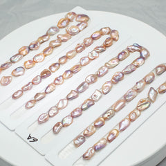 Baroque 14-17mm Keshi Pearls Colorful AAA Pearl Strands