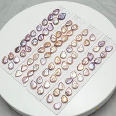 Baroque 16-17mm Teardrop Pearls Colorful AAA Pearl Pairs