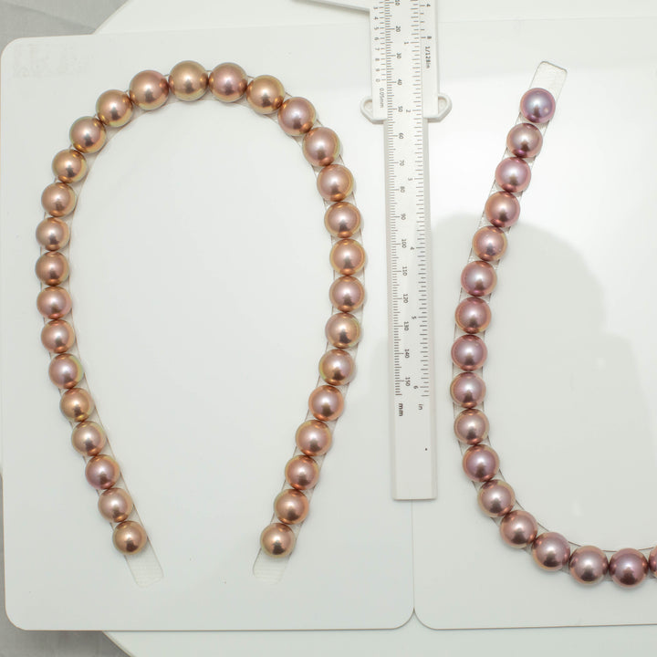 Edison 13-16mm Round Pearls Colorful TOP Pearl Strands