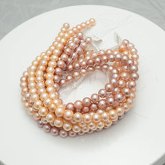 Edison 11-13mm Round Pearls Colorful  AAA Pearl Strands